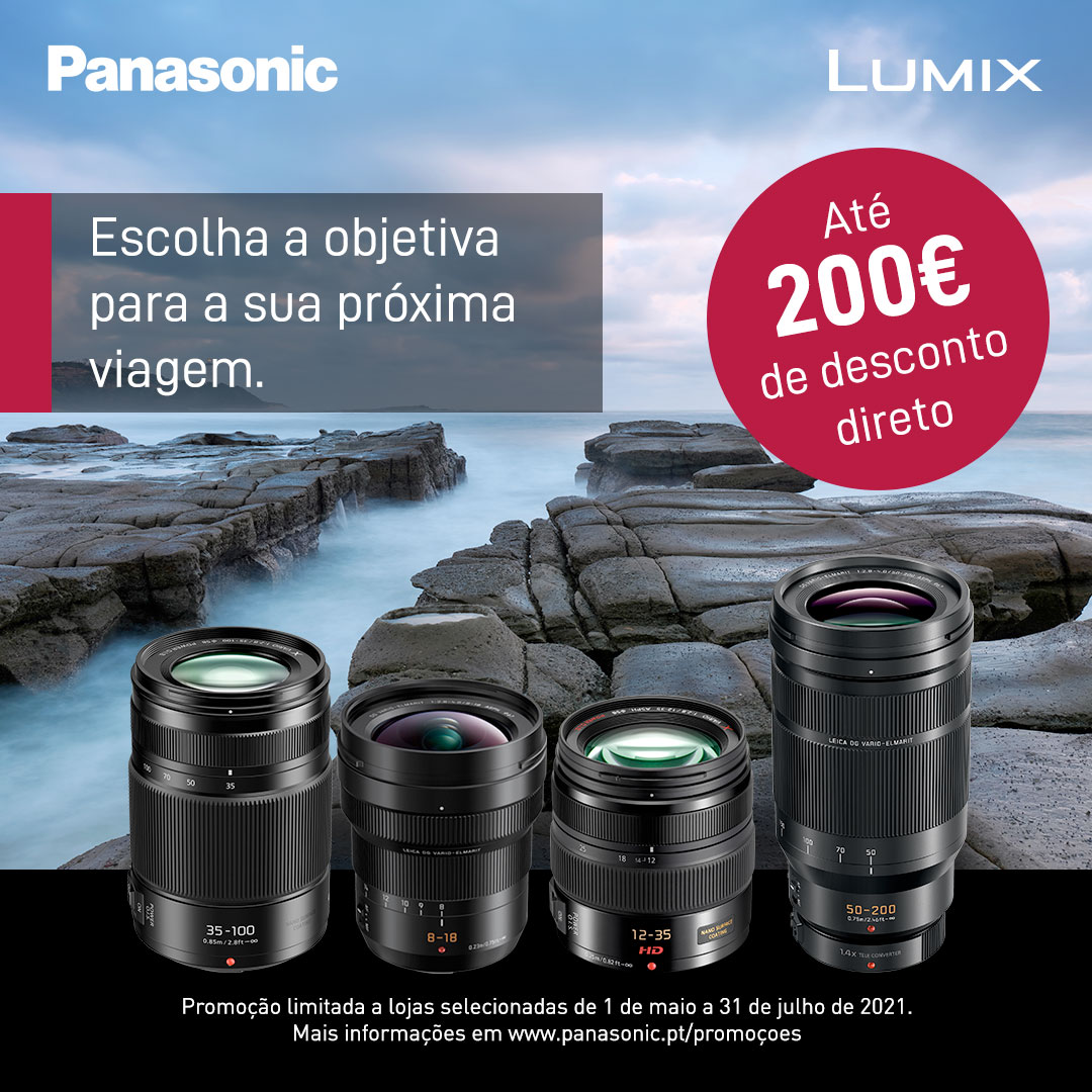 Panasonic Promoção objetivas LUMIX G